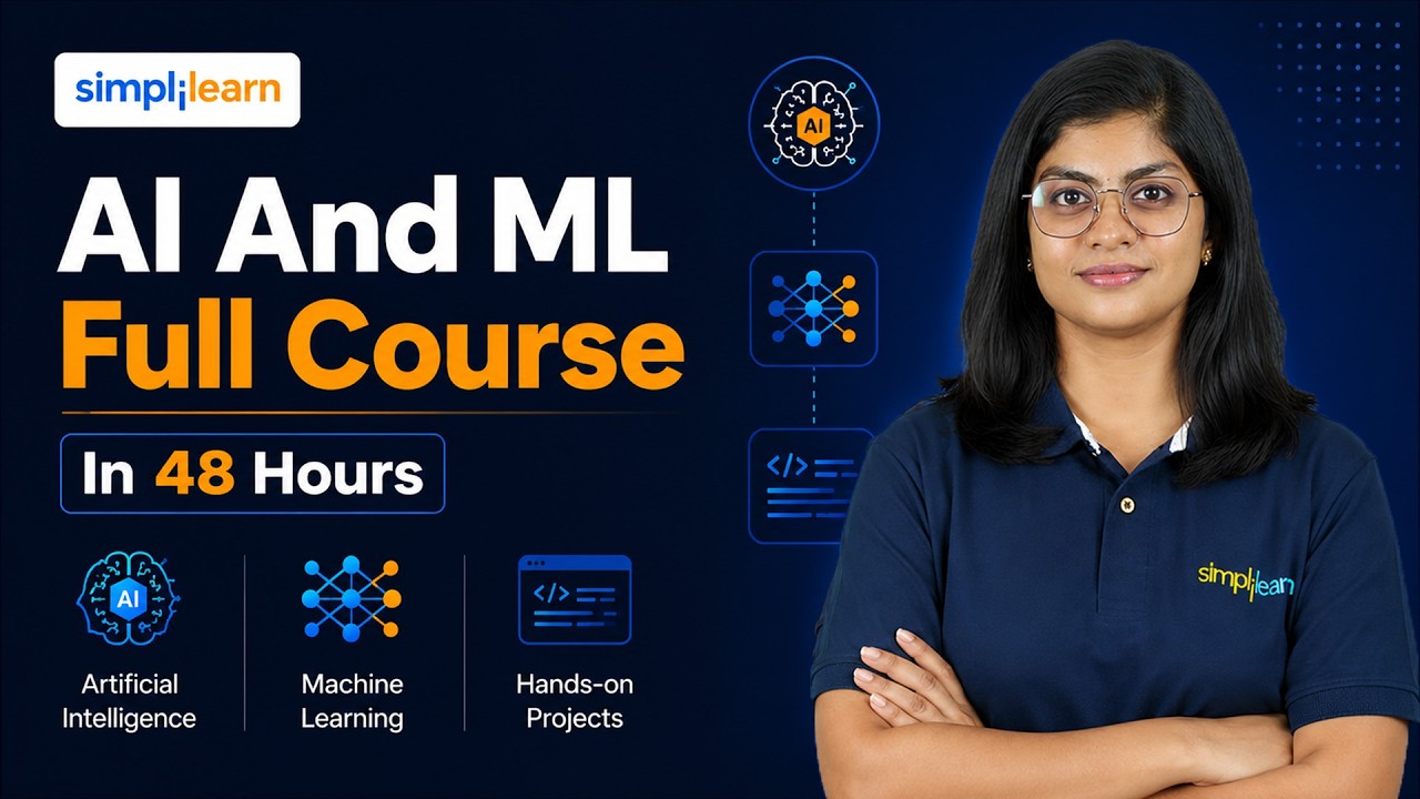AI And Machine Learning Full Course | AI And Machine Learning Tutorial For Beginners | Simplilearn