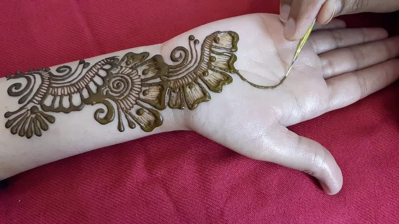 Easy Arabic mehndi designs for hands #3 ||मेहँदी डिजाईन ||mehendi ||Latest mehndi designs