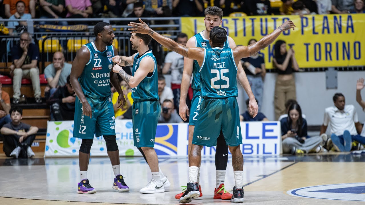 35^Giornata: Reale Mutua Torino -  Acqua S.Bernardo Cantù 85-70