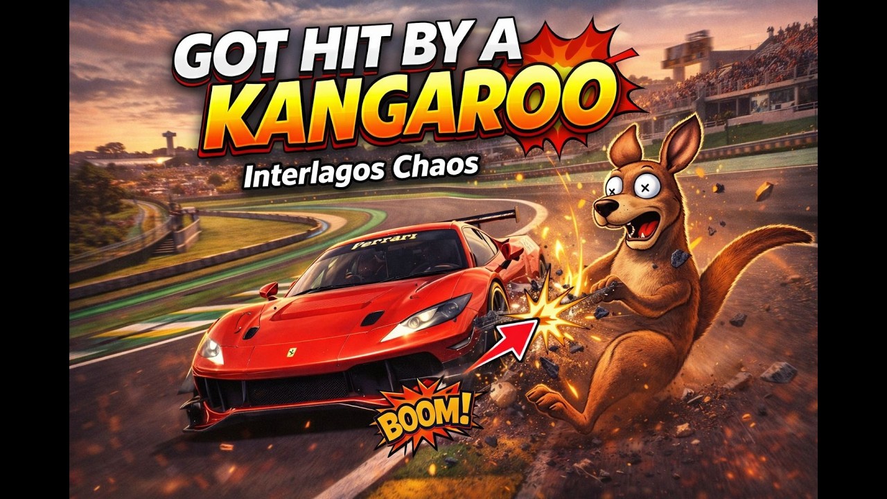 got hit by a kangaroo cant drive bathurst | !coaching !ulanzi iracing