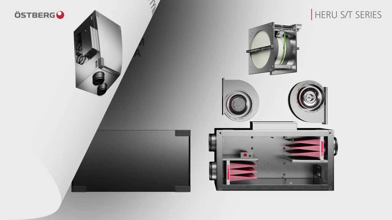Centrale wentylacyjne HERU S i HERU T | ÖSTBERG