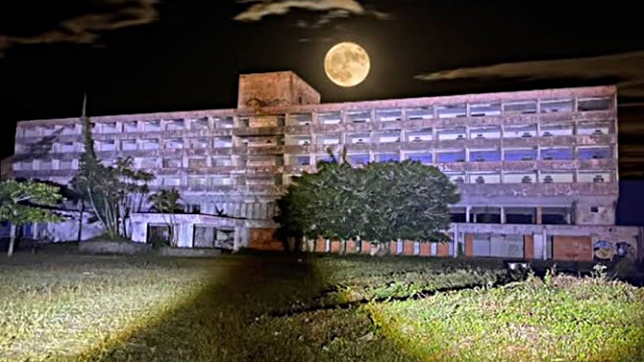 GRAVAMOS COISAS ARREPIANTES NESSE GIGANTESCO HOTEL ABANDONADO!