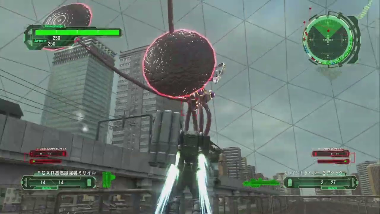 【EDF6】フェンサーいきなりDLC初期体力INF縛り　DLC2-36：クラーケン ラッシュ