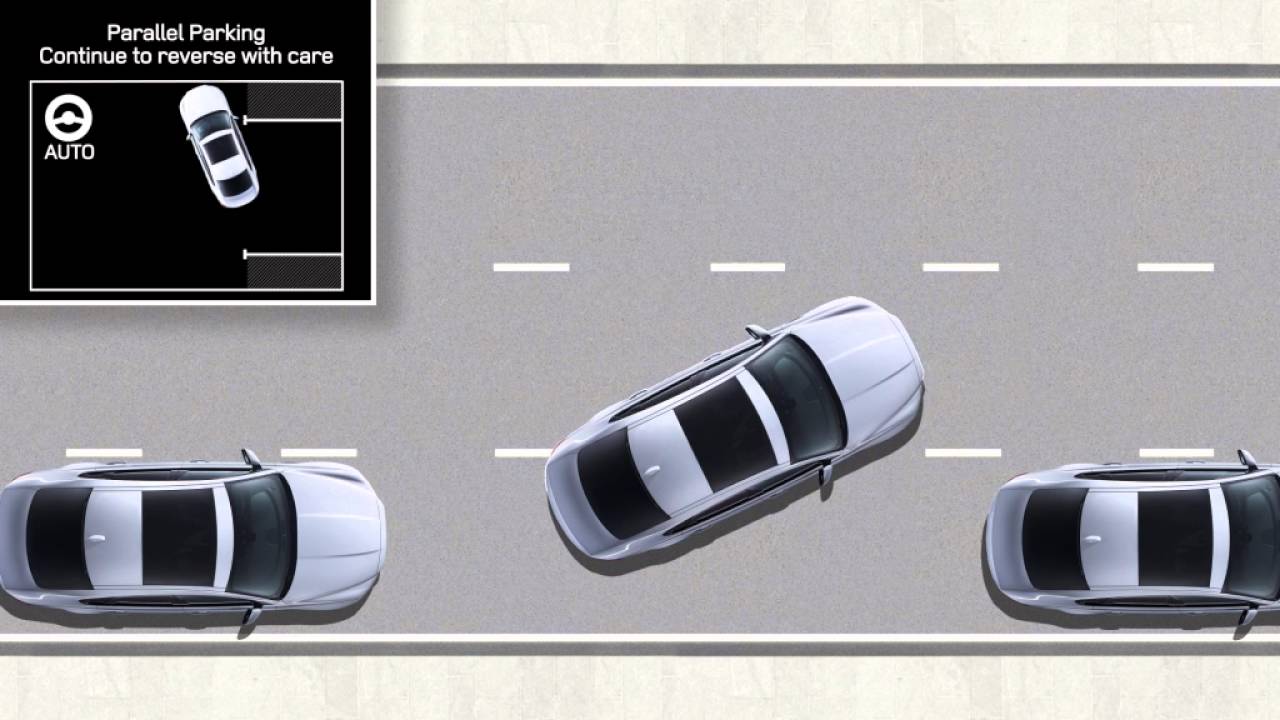 Jaguar XF 2017 | InControl Touch Pro Park Assist