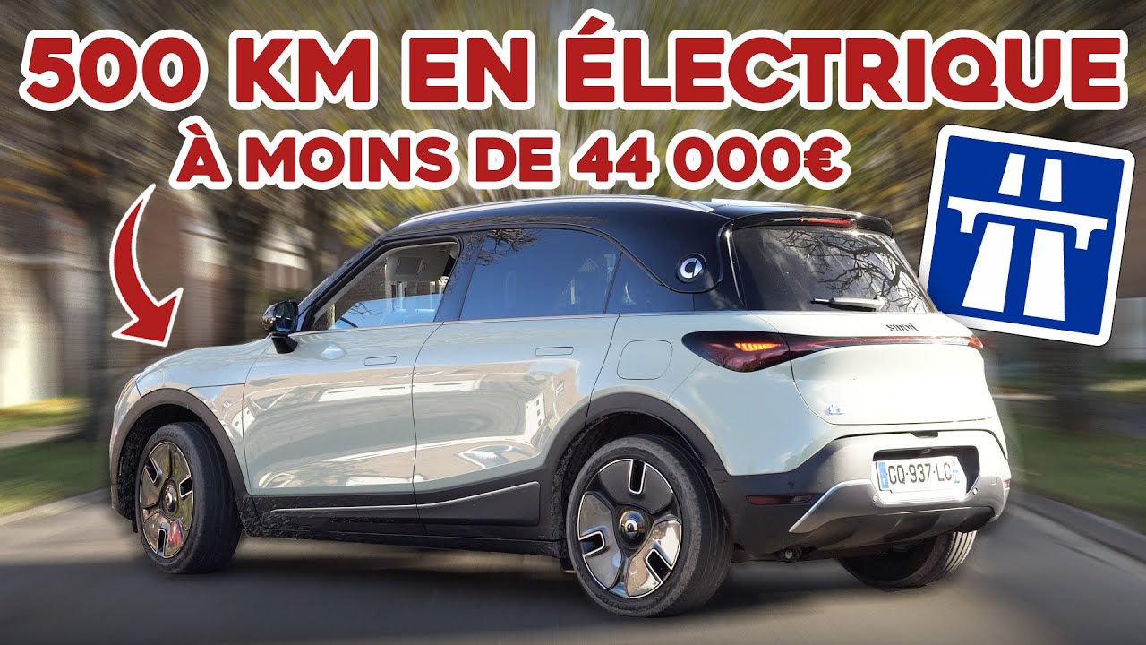 Smart #1 électrique: Quelle AUTONOMIE RÉELLE sur autoroute ?