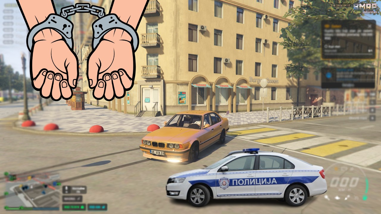 POTERA S KAMATARKOM *policija kune*