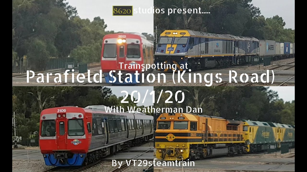 Parafield Station, 20/1/20, SA Trainspotting | Metro and Freight Compilation.