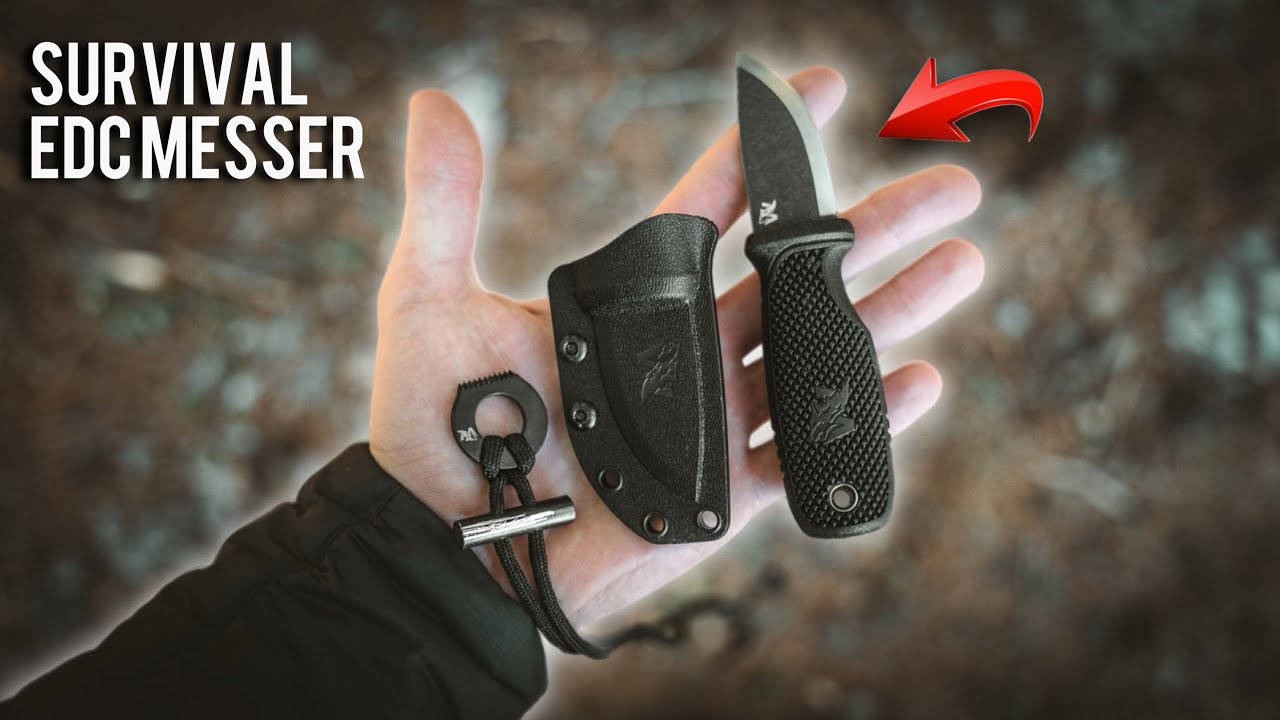 Mein Alltags EDC MESSER - Odenwolf W Mini Scandi Review