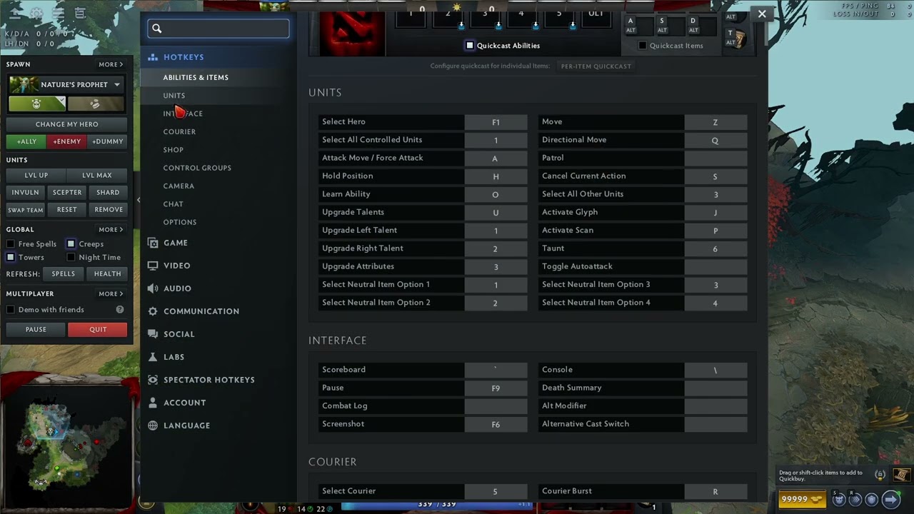 How to LOCK CAMERA ON HERO in Dota 2 (Step by Step)
