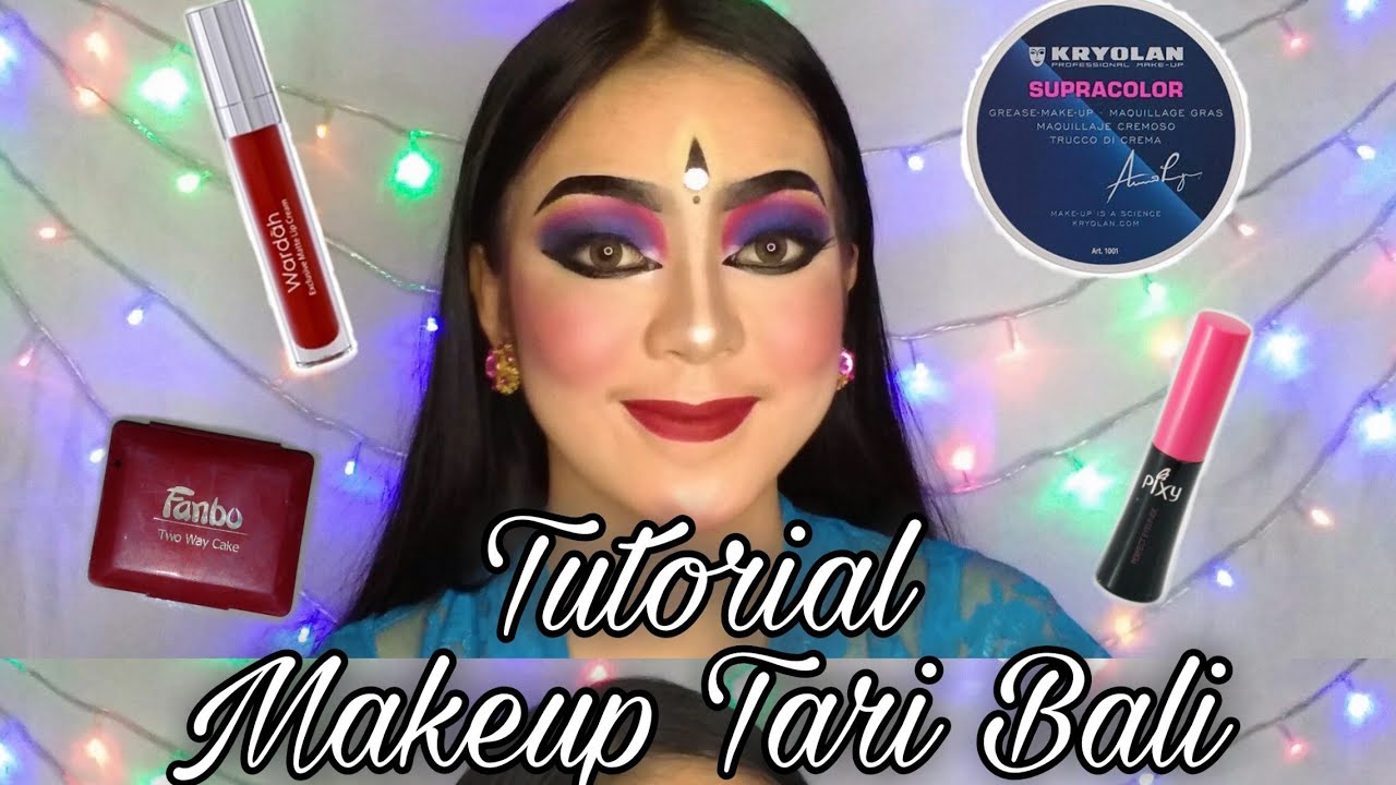 TUTORIAL MAKEUP TARI BALI, MUDAH! || Jegeg Sinta
