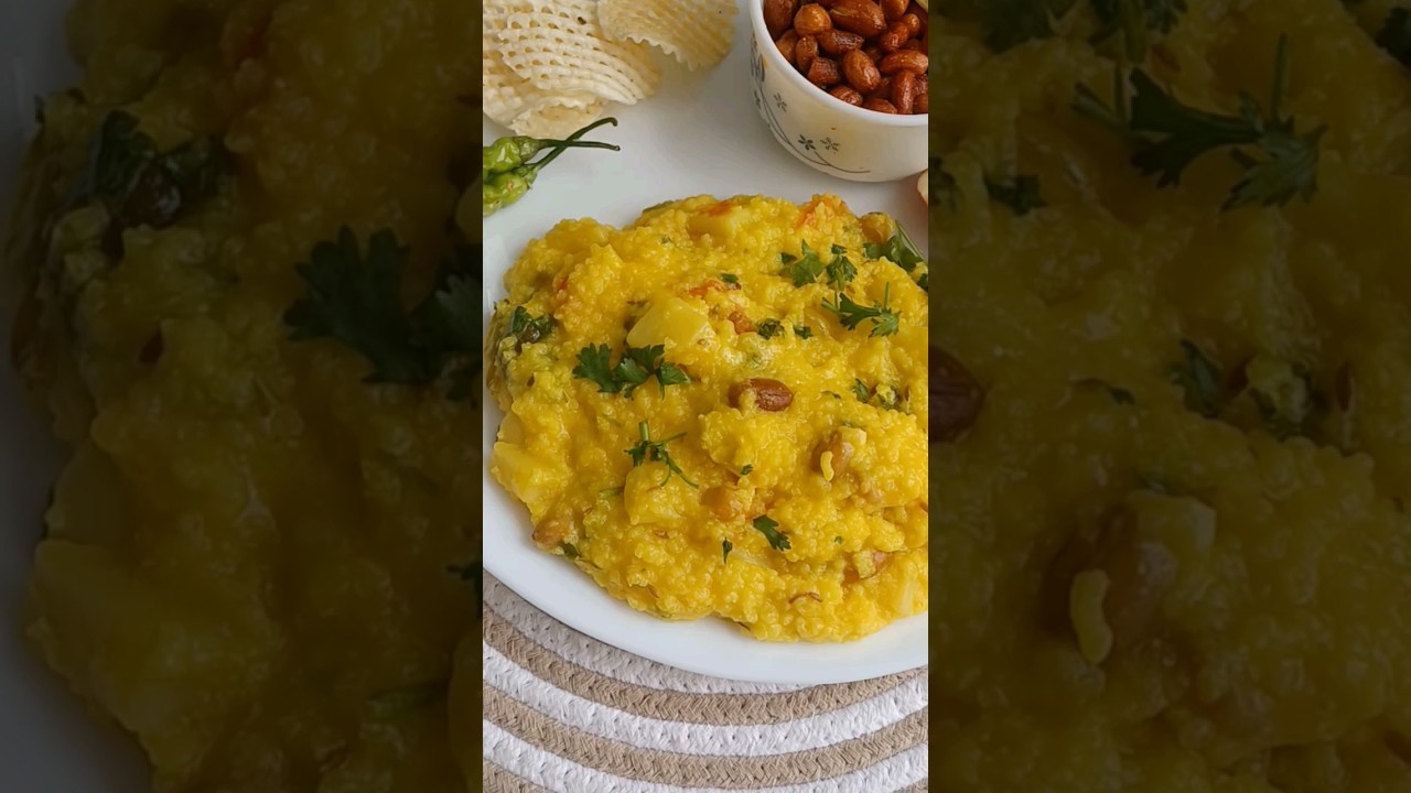 Moraiyo(samo) Khichdi Recipe ||Upvas Fasting (सामो खिचडी)by@Divyasfood-rs1to #food #viral #shorts