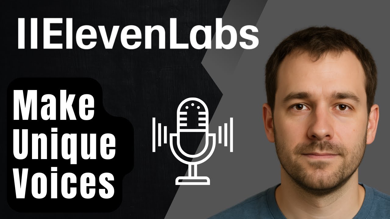 Как создавать УНИКАЛЬНЫЕ голоса с помощью ИИ &mdash; НОВЫЙ дизайн голоса ElevenLabs (урок 2025 года)