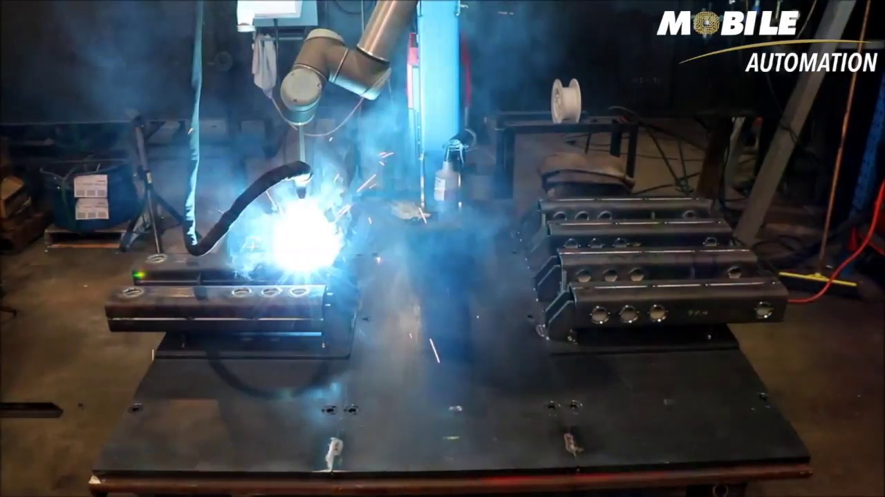 Welding with Universal Robots | Mobile Automation