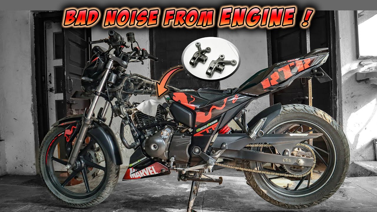 How to solve Motorcycle Tappet Noise | Engine Tik-TIk Sound