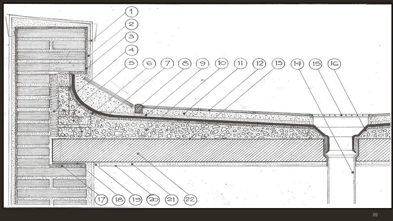 ¿Como hacer una cubierta plana? Detalles constructivos.