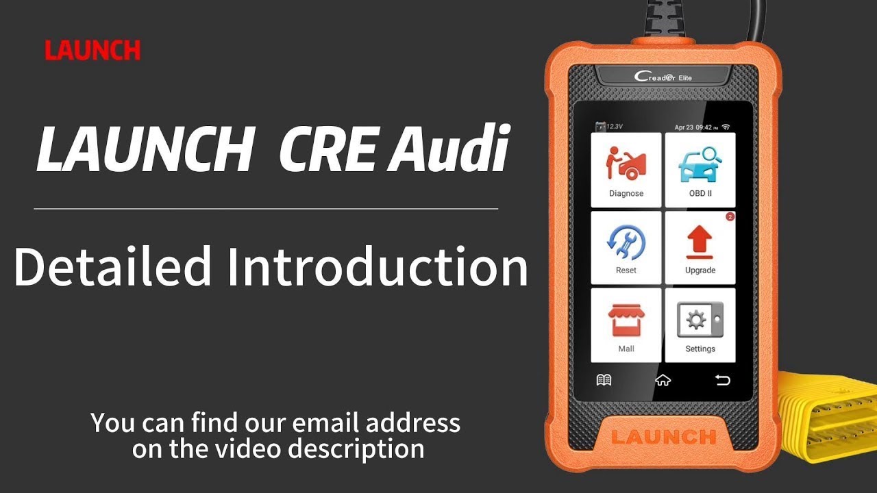 LAUNCH CRE AUDI Detailed Introduction