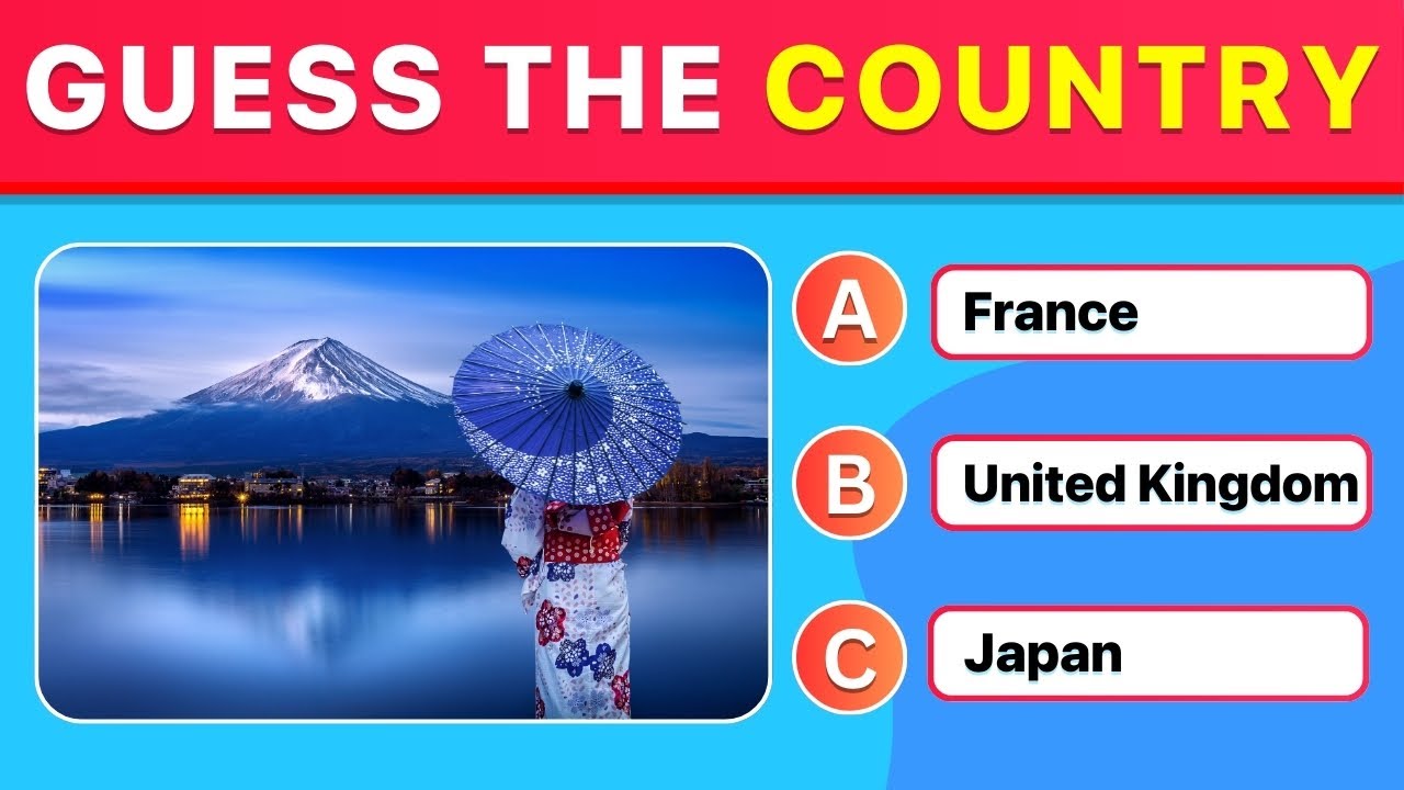 Guess The Capital City Of The Country | Capital City Quiz 🌍
