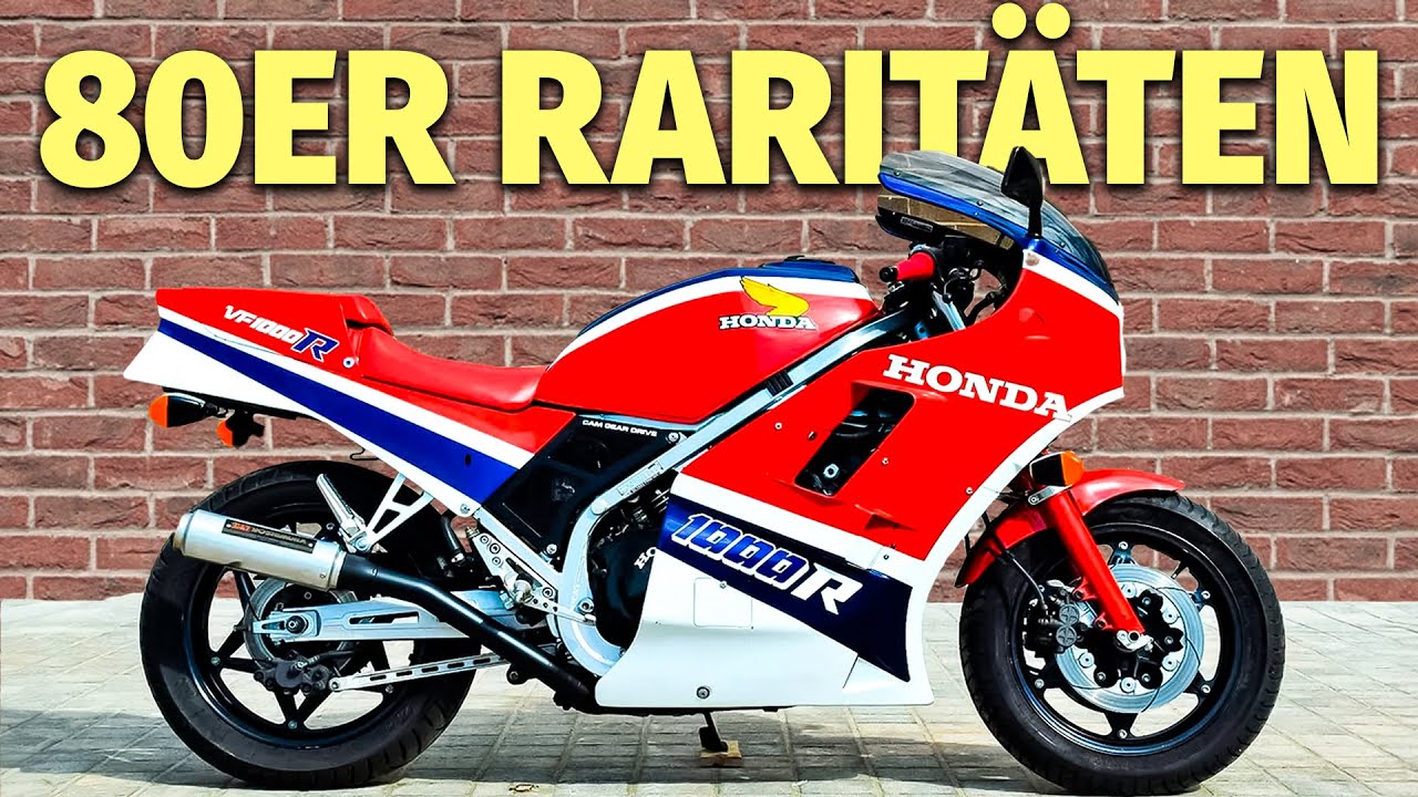 Diese 15 Motorräder aus den 80ern hast du noch nie gesehen!