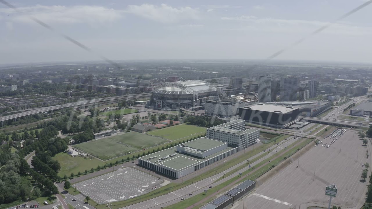 D-Log. Amsterdam, Netherlands. Johan Cruijff ArenA (Amsterdam Arena). 2020 FIFA World Cup venue, Aer