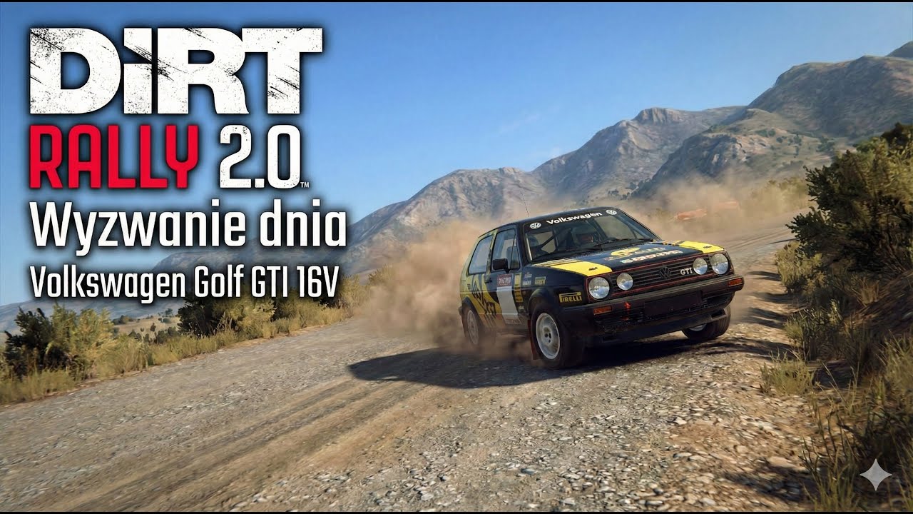 POWRÓT NA MONITOR! Volkswagen Golf GTI 16V szaleje na Camino a Centenera | DiRT Rally 2.0