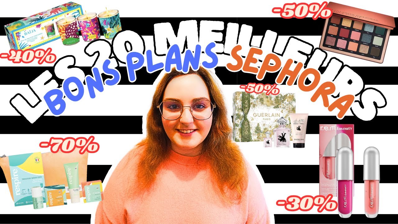 SEPHORA 20 bons plans SOLDE d'hiver 2025