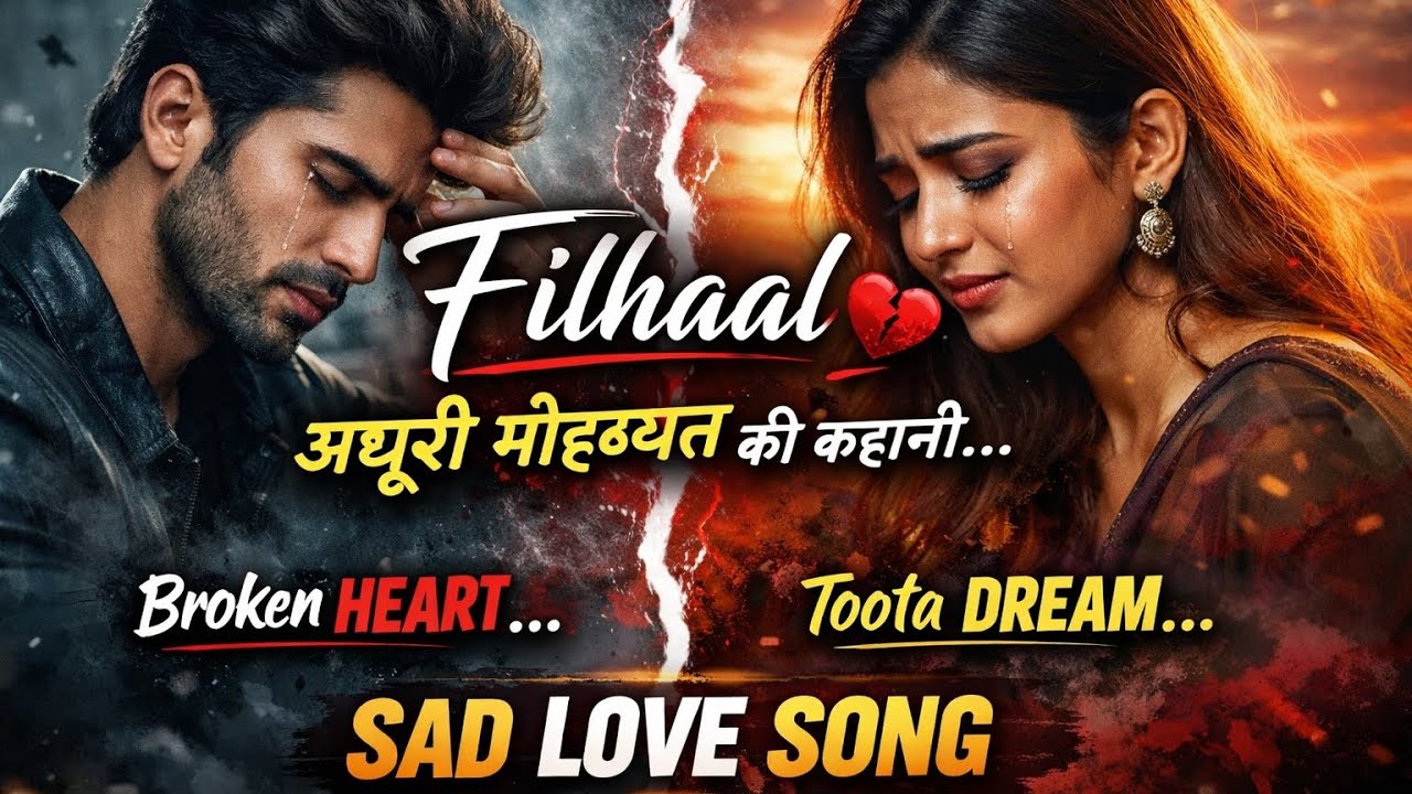 Filhaal 💔 | Heart Touching Sad Hindi Song | Breakup Emotional Song | New Viral Song