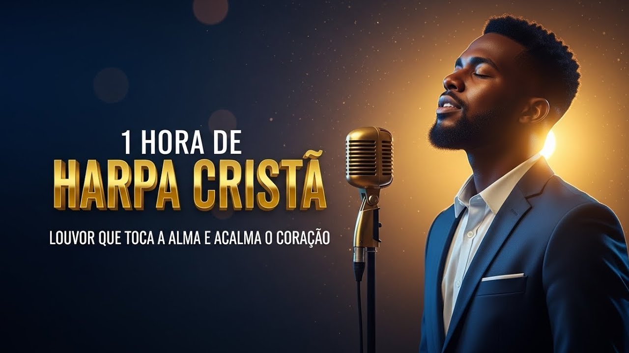 🔥 1 Hora de Harpa Cristã | Louvor Que Toca a Alma e Acalma o Coração