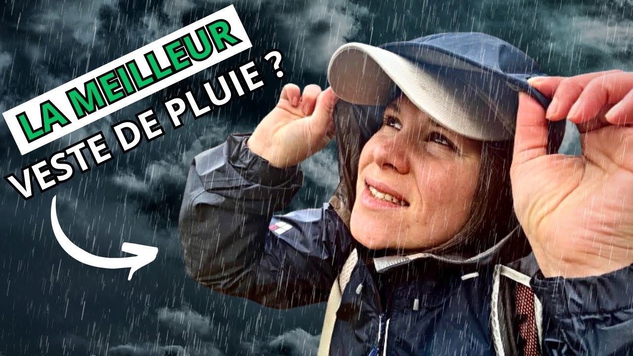 Ma VESTE de PLUIE Trek longue durée (Montbell Versalite)
