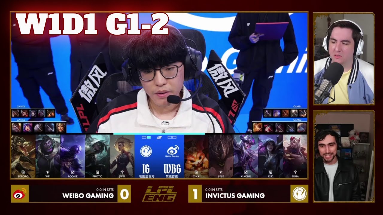 IG vs WBG - Game 2 | Week 1 Day 1 LPL Winter 2026 Split 1 | Invictus Gaming vs Weibo Gaming G2 full