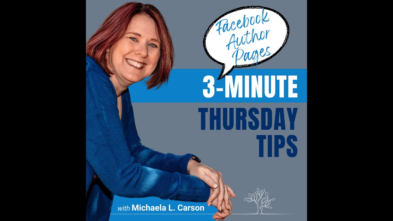 3-Minute Thursday: Creating a Facebook Author Page