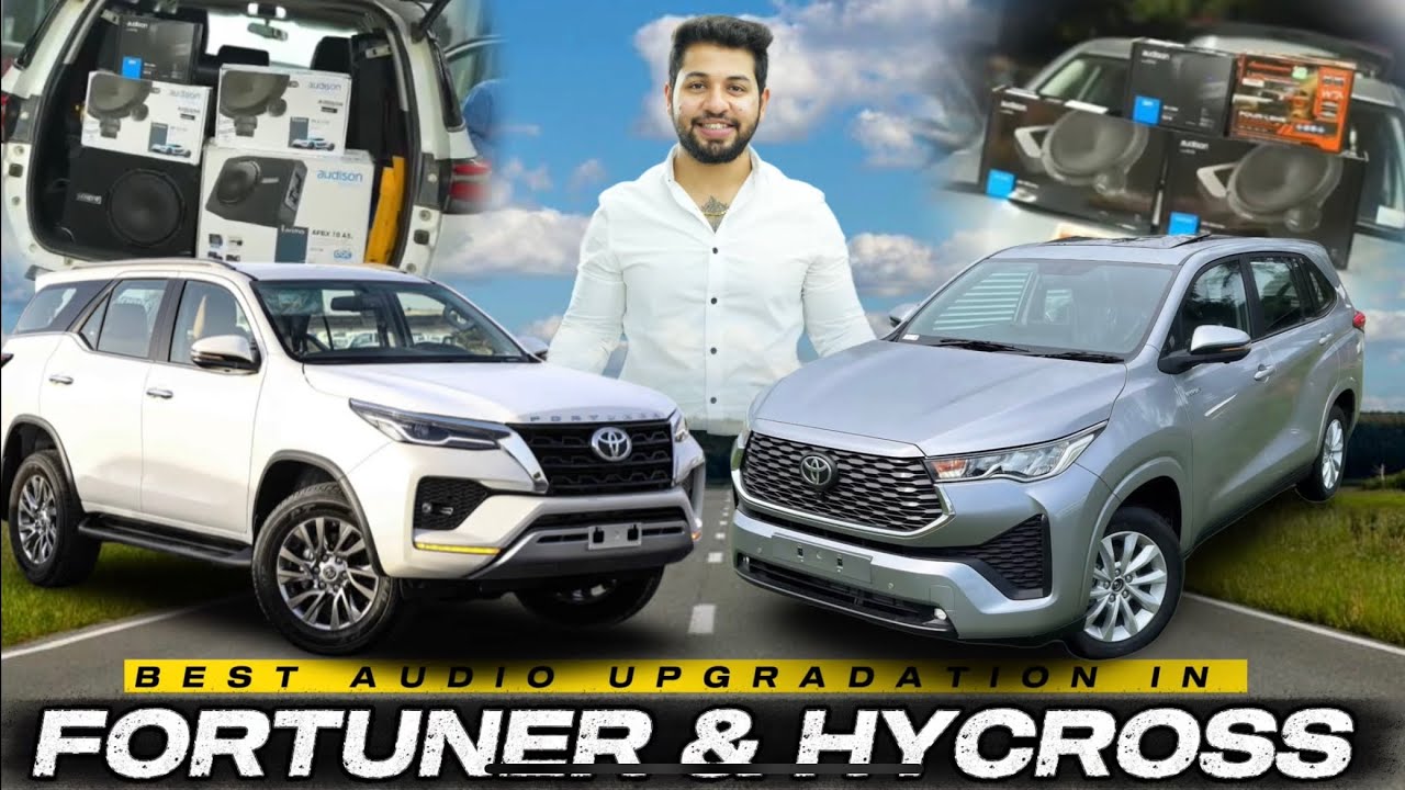 Toyota Fortuner & Innova Hycross Premium Audio Setup🤩 | Best Car Audio Setup in Indore✅