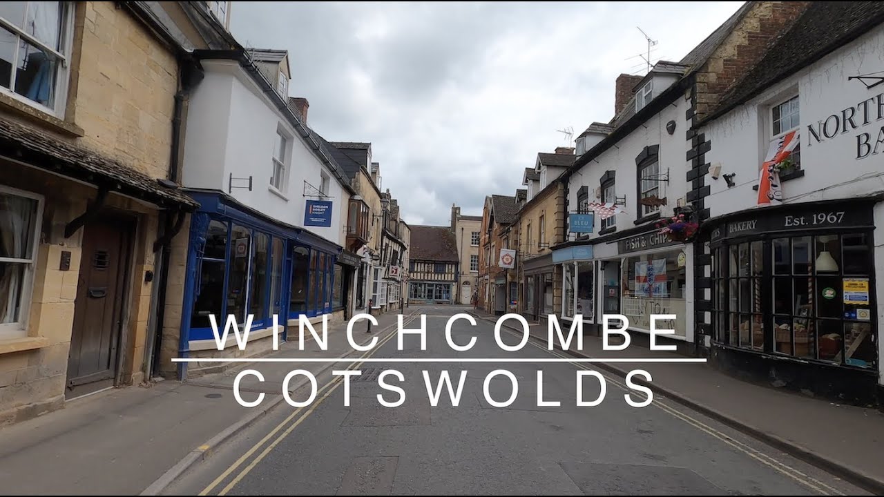 4K Winchcombe (Cotswolds, UK) Car Drive