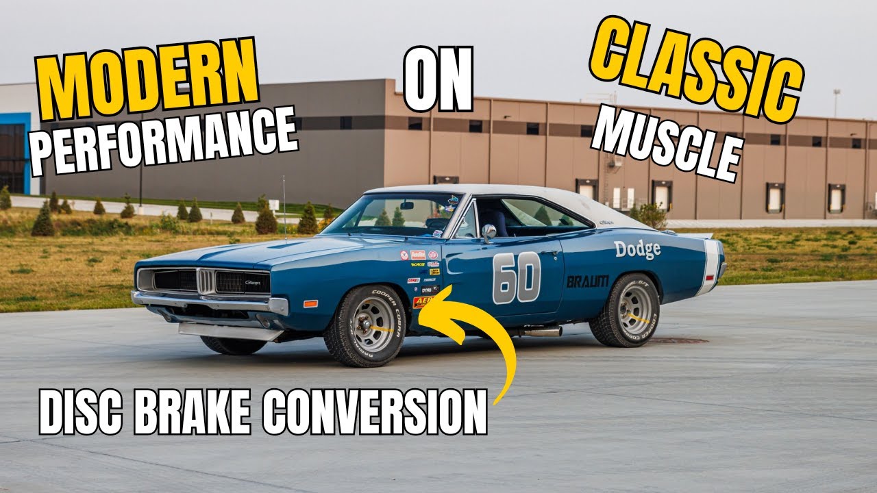 Drum To Disk Brake Conversion On My 1969 Dodge Charger Racecar