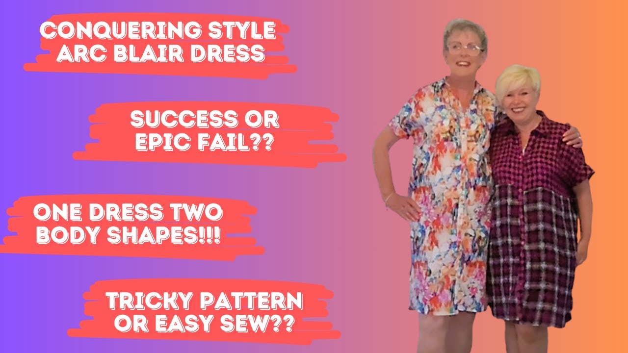 Conquering the Blair Dress Pattern: Success or Epic Fail?!