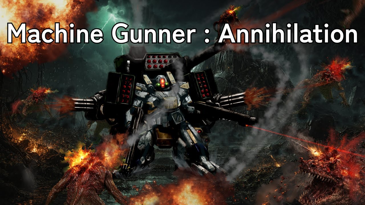 【SUNO】Machine Gunner : Annihilation / TuneB