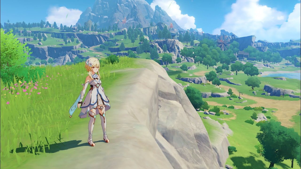 Asuna in the World of Teyvat