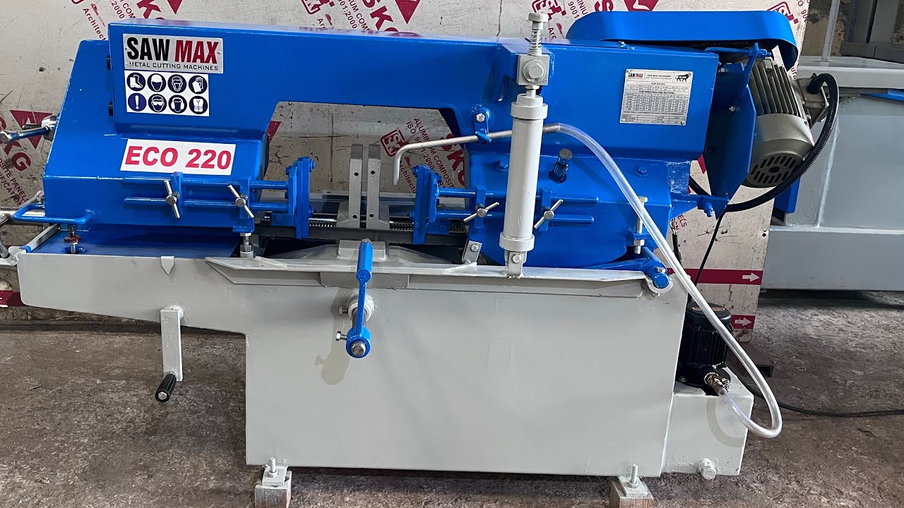Manual bandsaw machine
