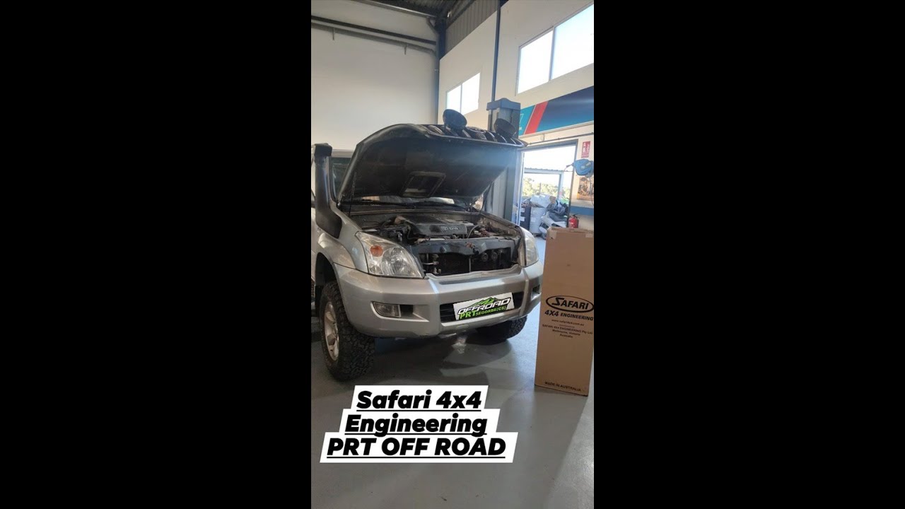 INSTALACION SNORKEL SAFARI TOYOTA LAND CRUISER PRADO 120