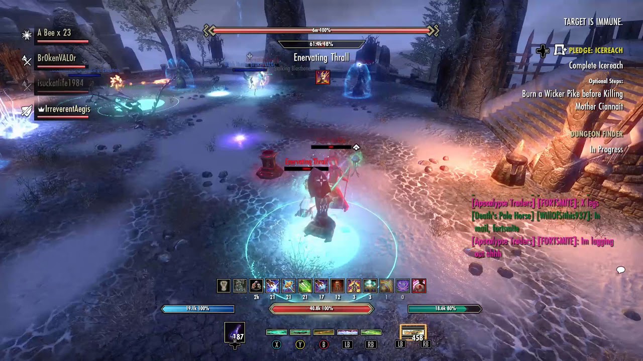 ESO Tank POV: Icereach Trifecta Guide - Storm Foe