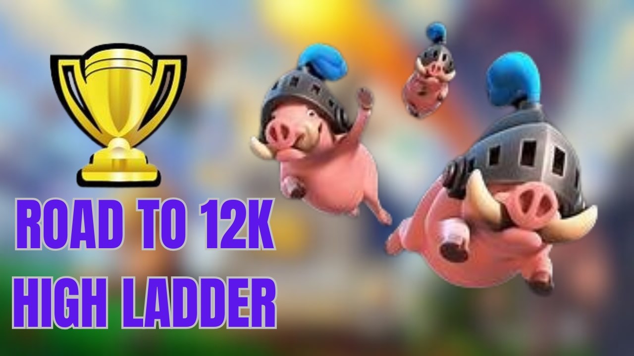 Climbing to 12K Trophies | Intense Ladder Matches - Clash Royale