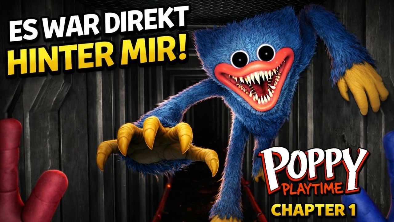 Ich hätte niemals hierher kommen dürfen | Poppy Playtime Chapter 1