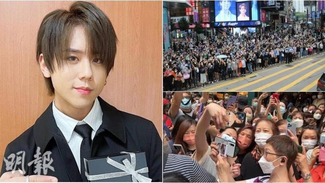 姜濤23歲生日 數百歌迷聚集銅鑼灣迎接姜濤號 姜媽現身被粉絲包圍｜姜媽獲粉絲護送回家｜明報娛樂新聞
