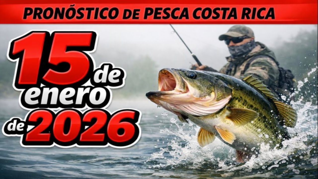 PROGNOSTICO DE KLEEVA en COSTA RICA el 15 enero 2026 ¡Deja todo y a pescar!