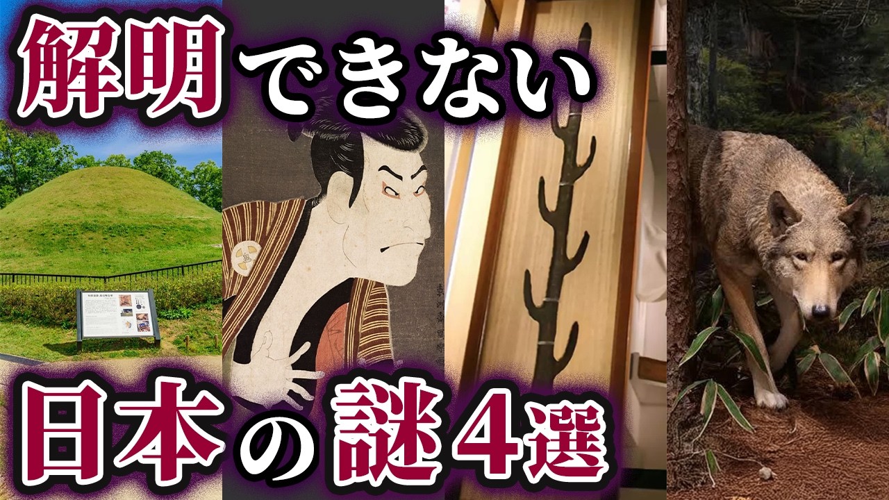 【ゆっくり解説】未だ解明されていない最も不可解な日本の謎4選