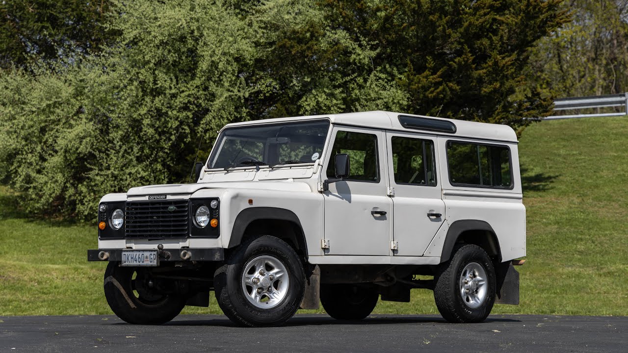 1997 Defender 110 300Tdi Cold Start, Driving, Diff Lock/Transfer Case Test