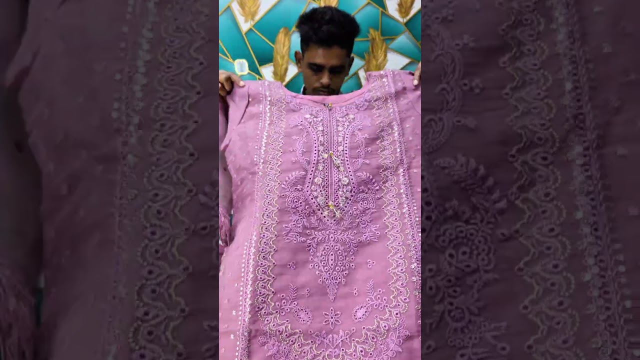 ঈদের প্রিমিয়াম কোয়ালিটির জর্জেট পার্টি ড্রেস 