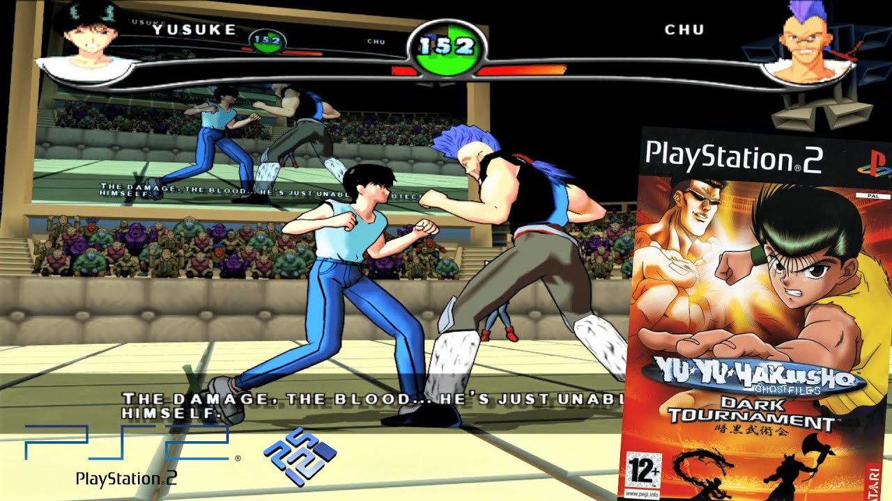 Yu Yu Hakusho : Dark Tournament (2005) Sony PlayStation 2 Gameplay in HD (PCSX2)