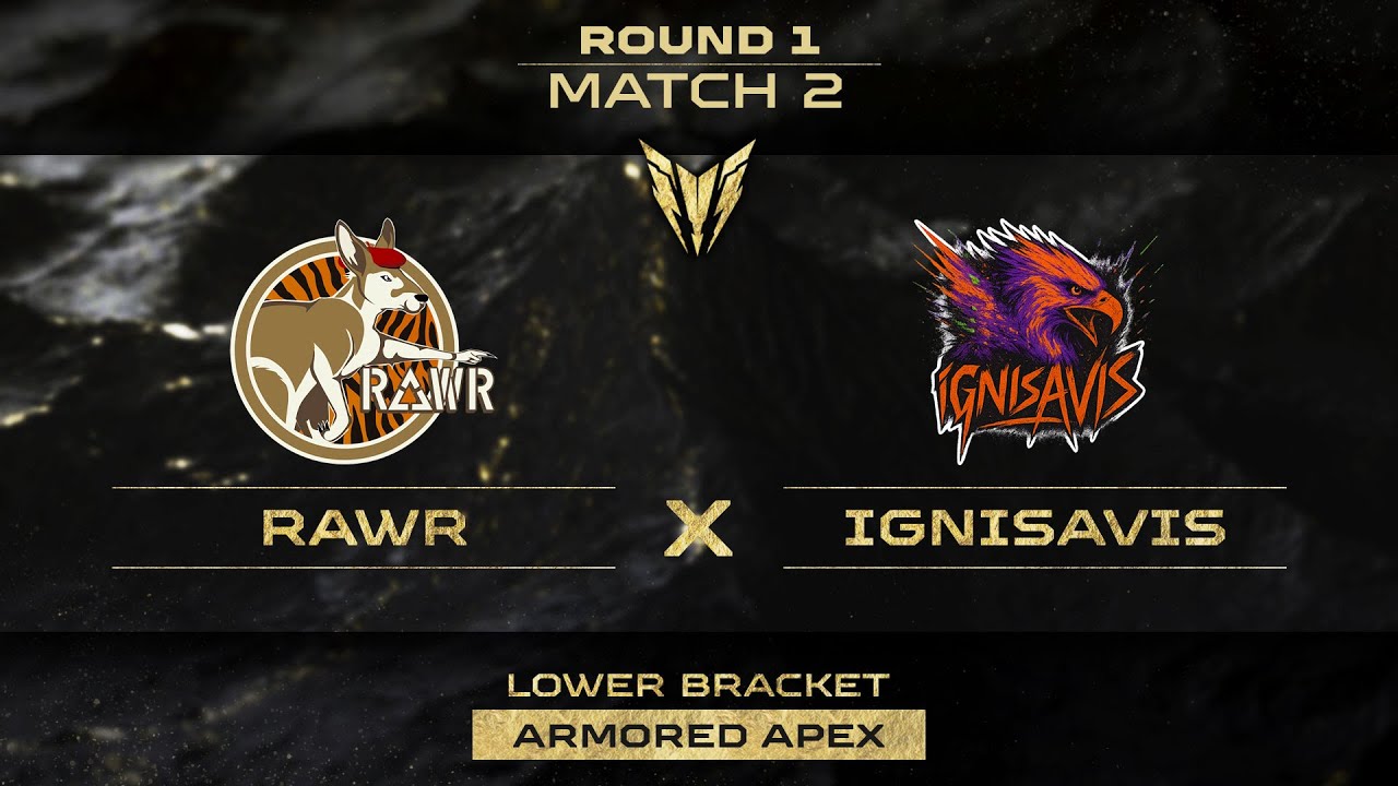 RAWR против IGNISAVIS | Бронированный Apex | Наземный бой 4 на 4 | День 2