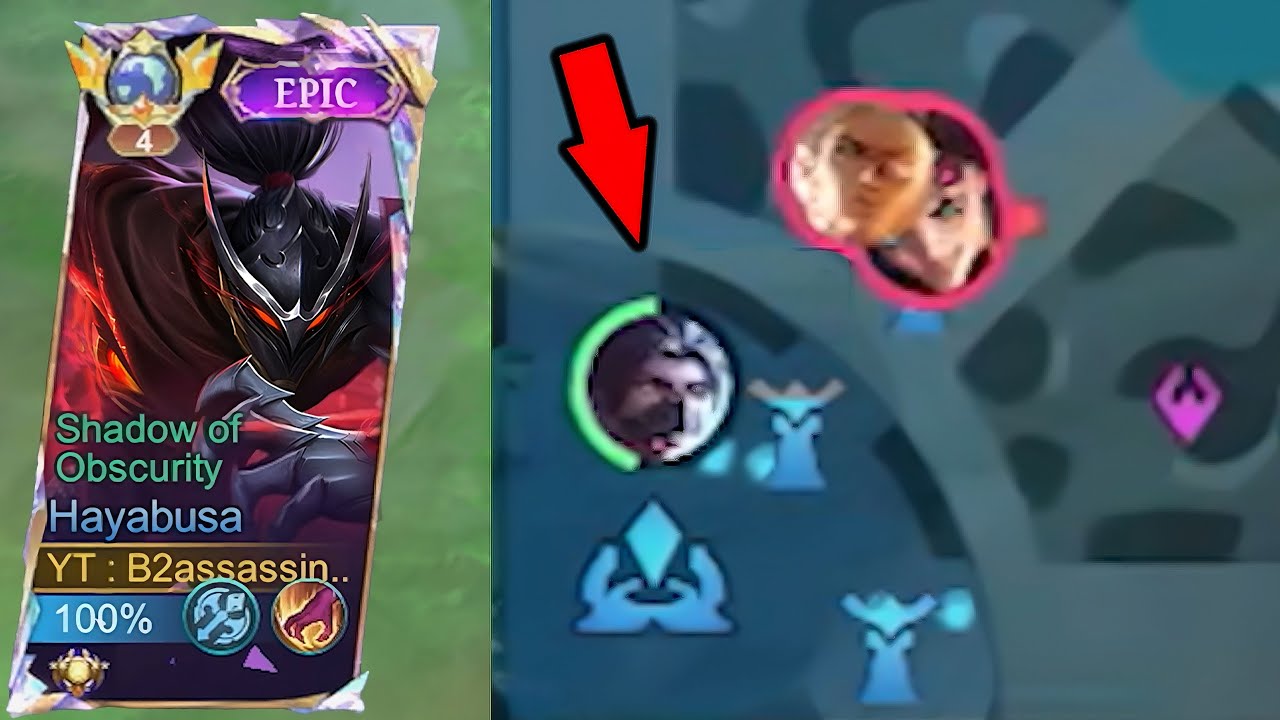 EPIC COMBAK🔥GLOBAL HAYABUSA CARRY SOLO |TOP GLOBAL HAYABUSA SOLO RANK -Mobile Legends