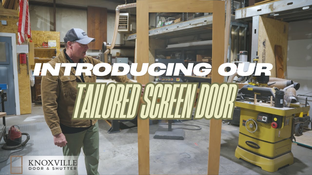 Tailored Screen Door
